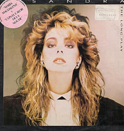 Sandra The Long Play Argentinean vinyl LP album (LP record) (233560)